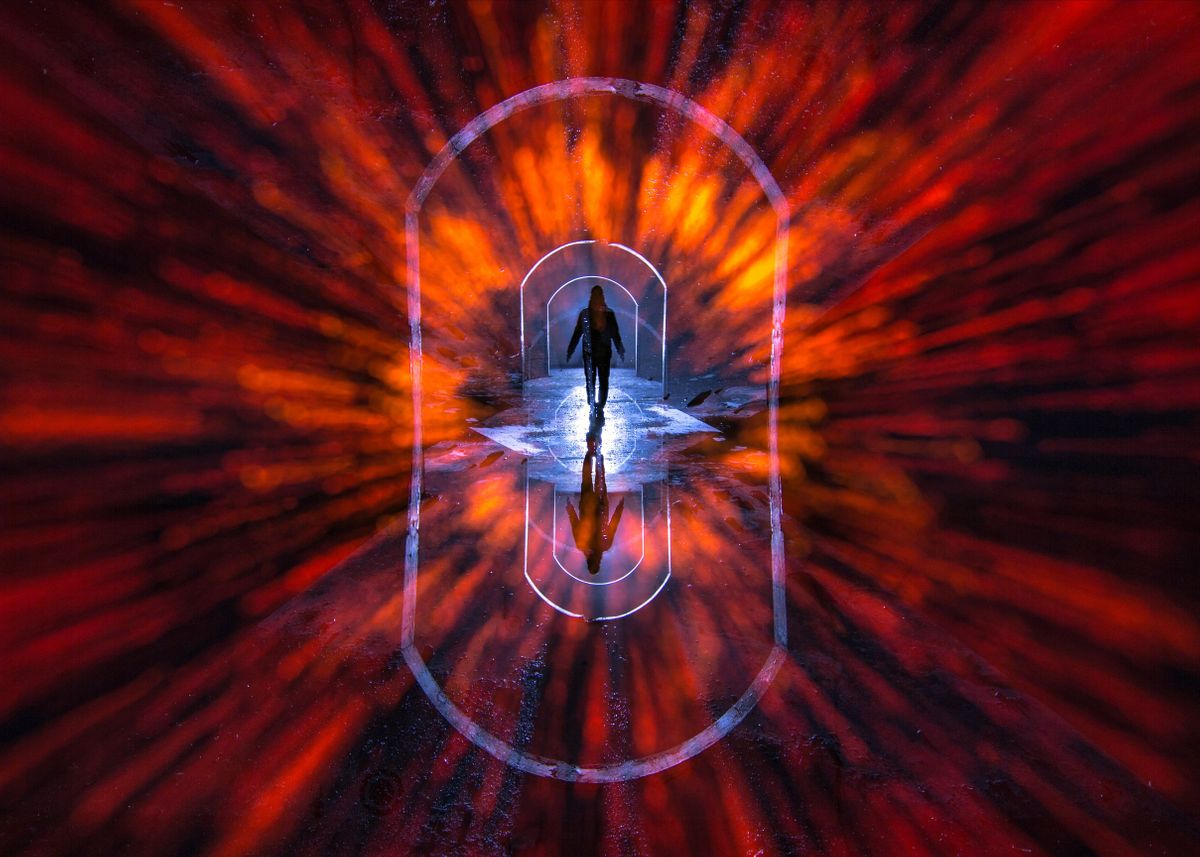 'Light Art' Poster by Tim Displate