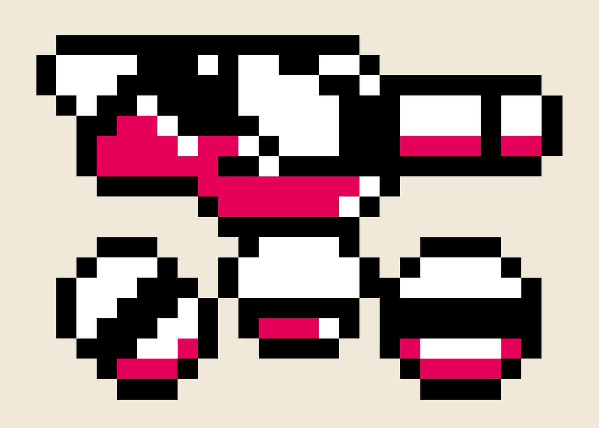 'Blaster Master Car' Poster by PixieFlow Displate