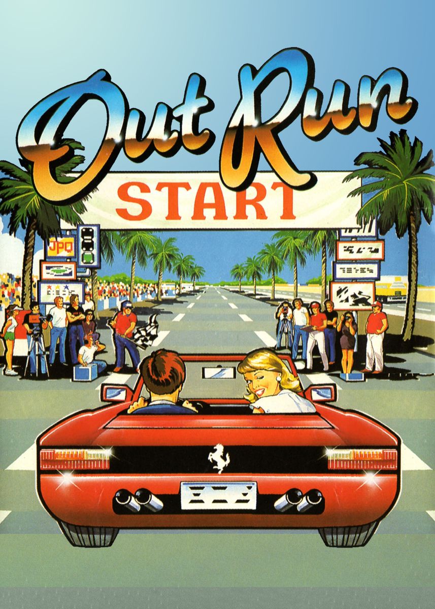 Classic games. Outrun игра. Retro игры. Игры в стиле ретро игры. Out Run 1986.