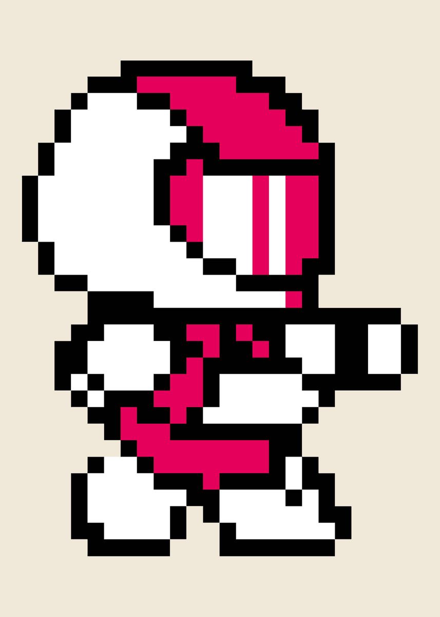 'Blaster Master' Poster by PixieFlow Displate