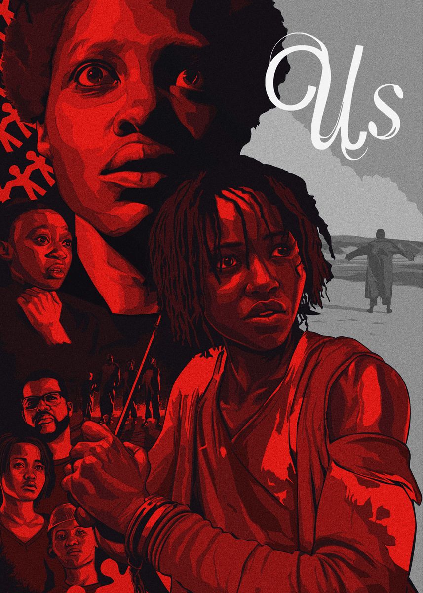 ‘US movie’ Poster by Nins StudioArt | Displate