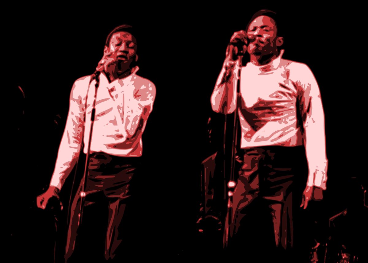 'Sam and Dave' Poster by Josh B Displate