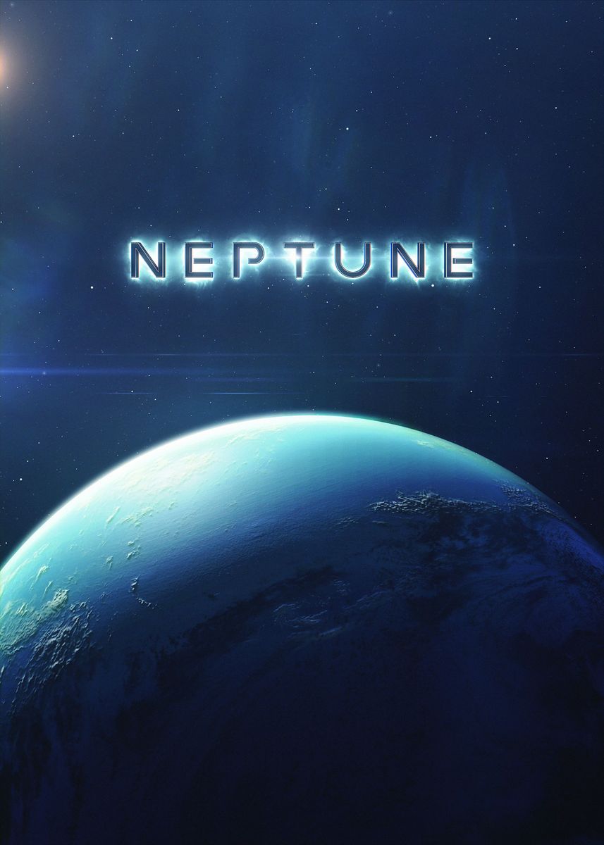 'NEPTUNE CLOSE' Poster, picture, metal print, paint by CK VD | Displate