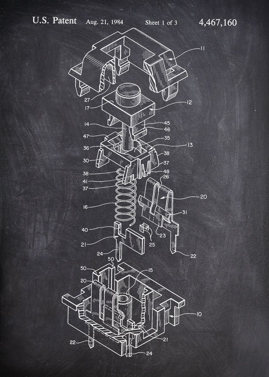 cherry mx switch patent