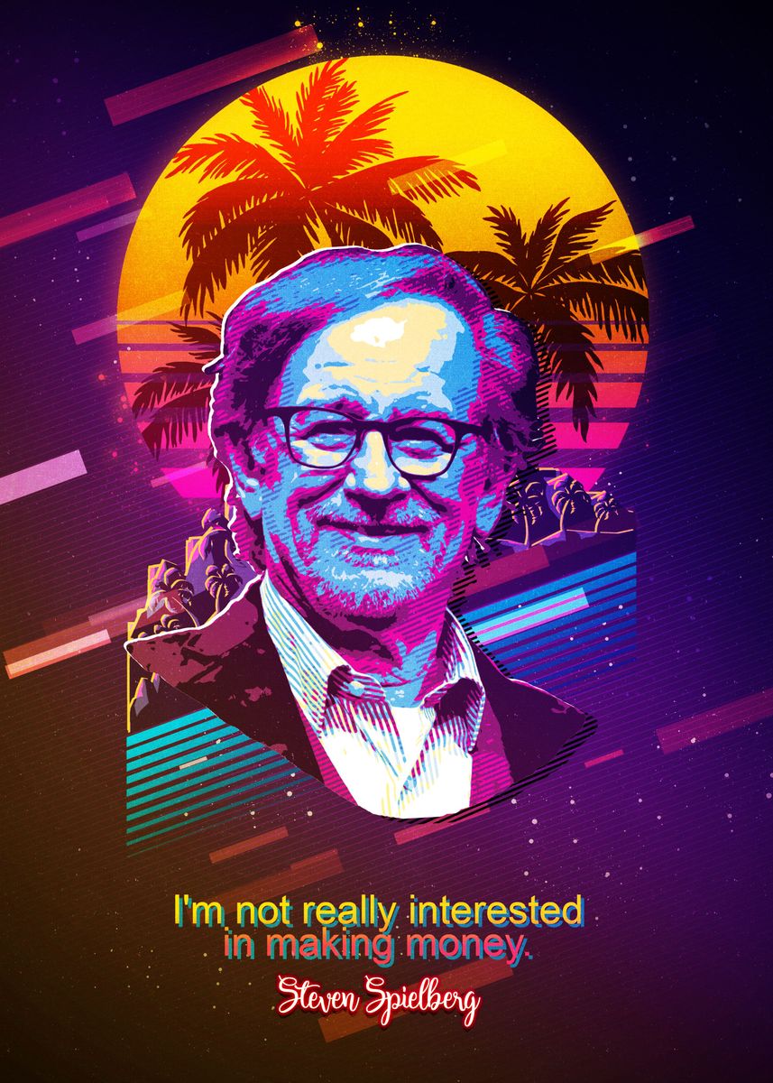 Steven Spielberg Poster By The Poster Displate