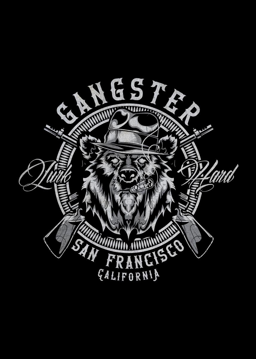 'Gangster' Poster by Gab Fernando Displate