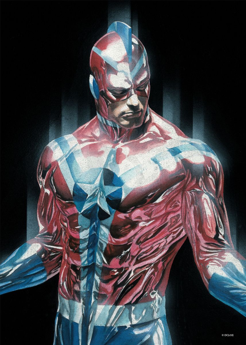 'Citizen Steel' Poster, picture, metal print, paint by DC Comics Displate