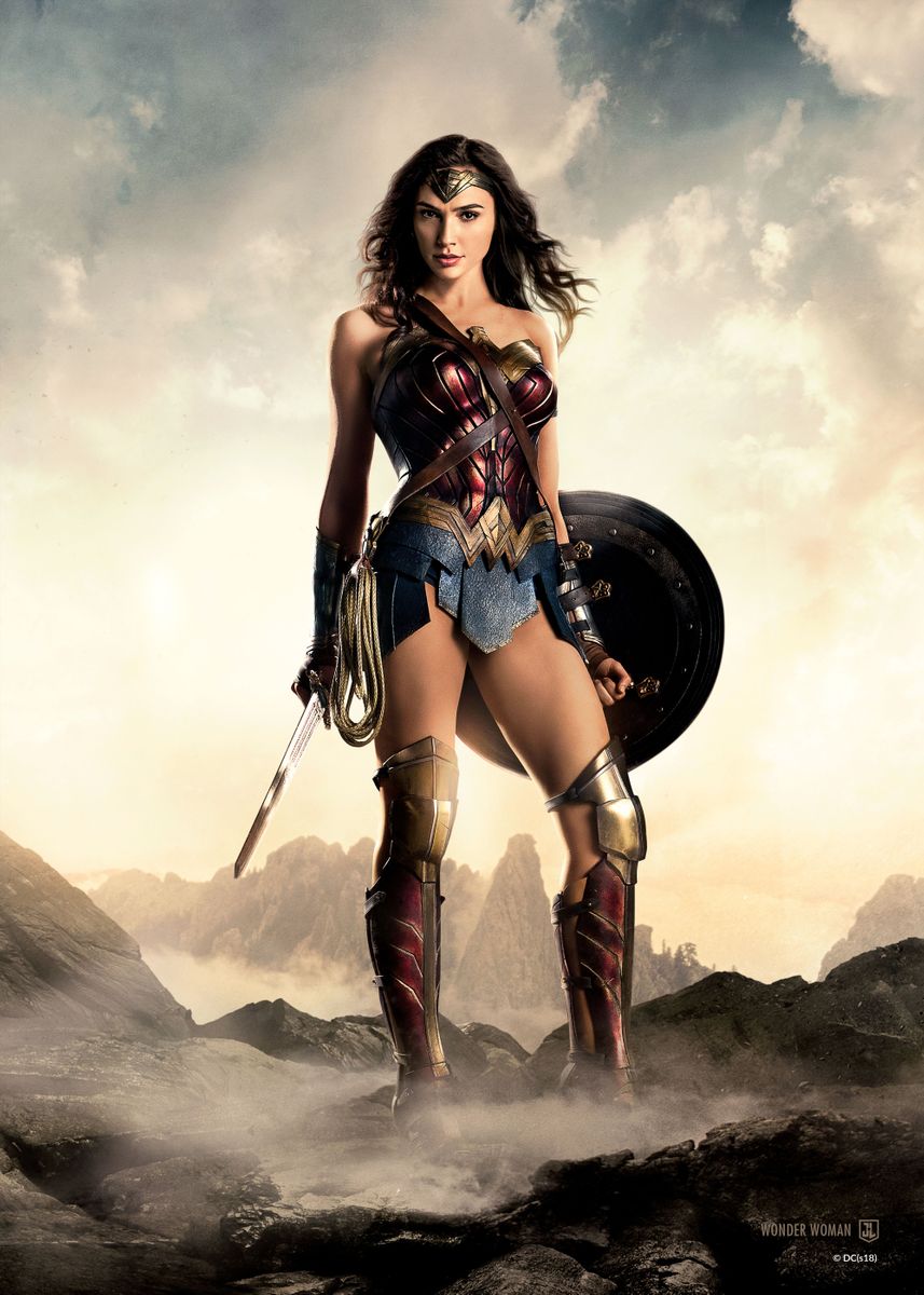 'Wonder Woman' Poster by DC Comics   | Displate