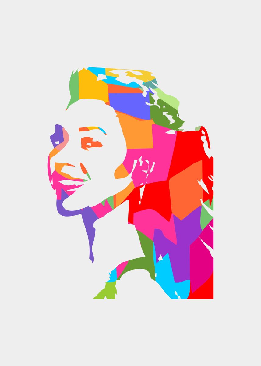 Beyonce Knowles 1 Pop Art' Poster, picture, metal print, paint by Ahmad  Nusyirwan | Displate