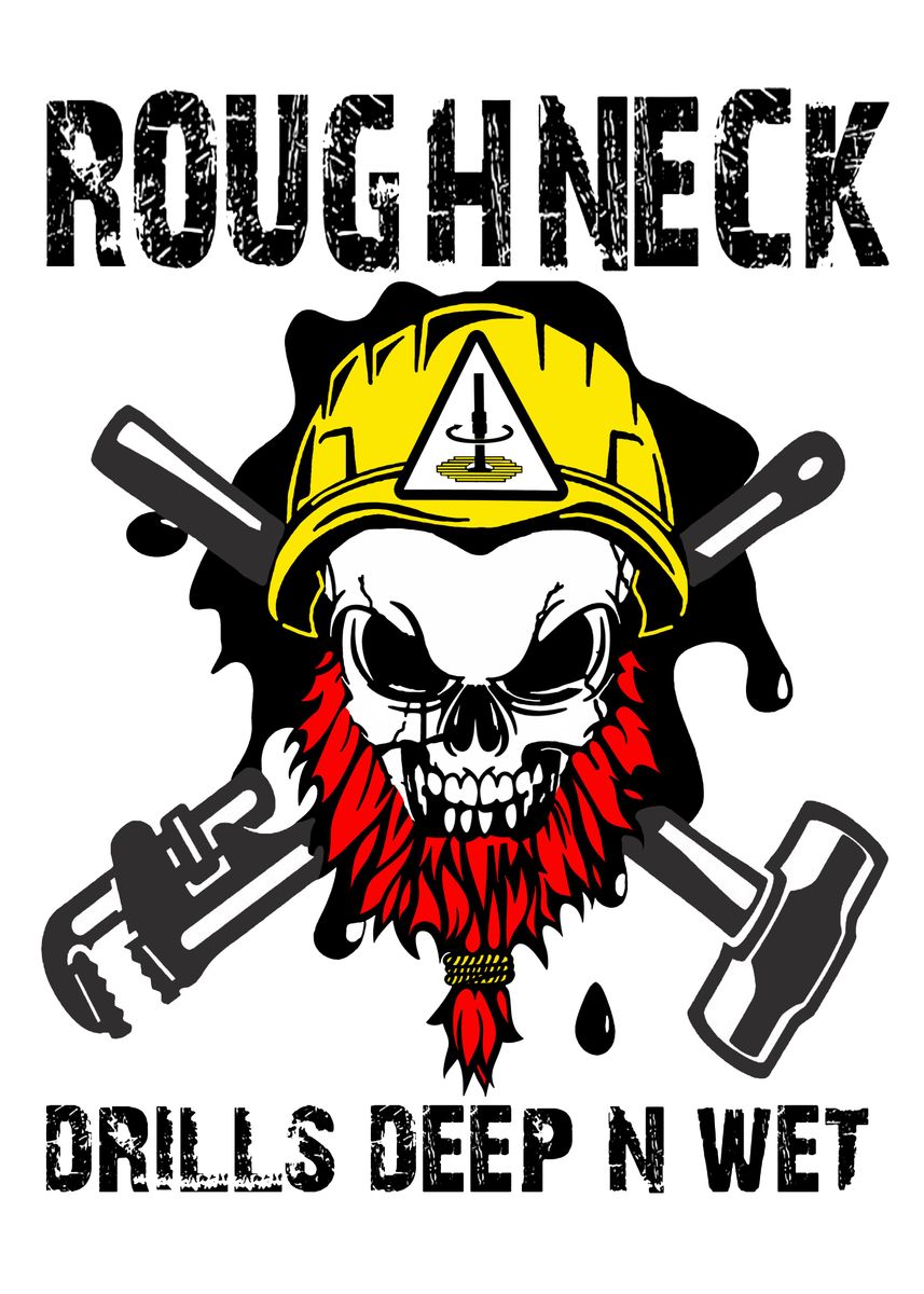 'Roughneck' Poster, picture, metal print, paint by Papa Shabba | Displate