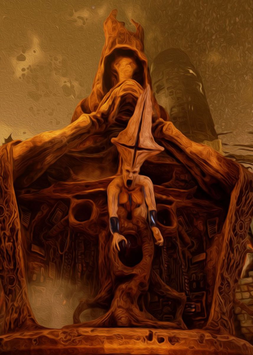 'The Holy Mother' Poster, picture, metal print, paint by The