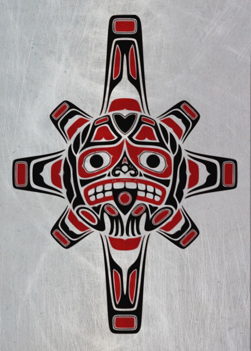 'Haida Nature Mask' Poster, picture, metal print, paint by Atomic ...