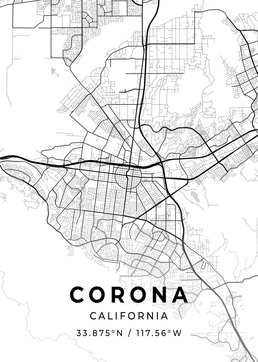 'Corona California' Poster, picture, metal print, paint by Conceptual