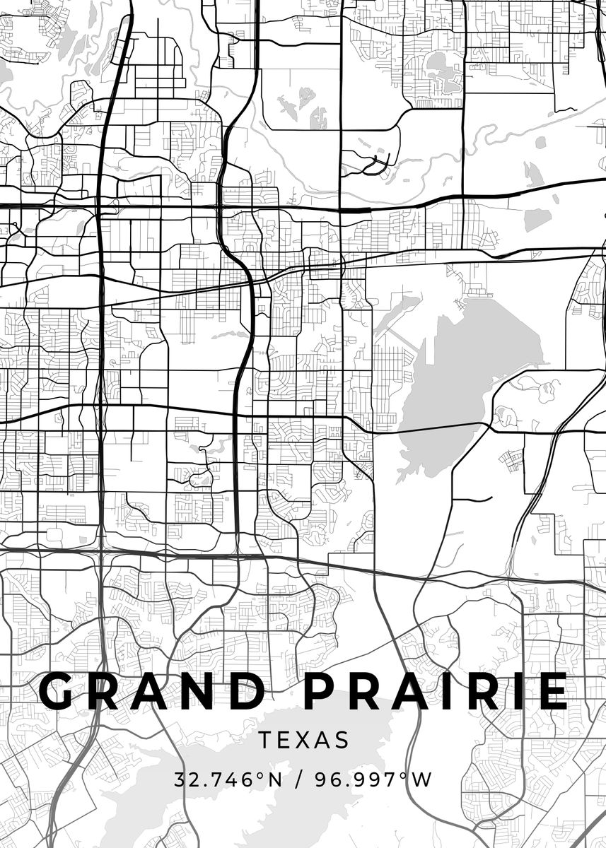 'Grand Prairie Texas' Poster by Conceptual Photography Displate