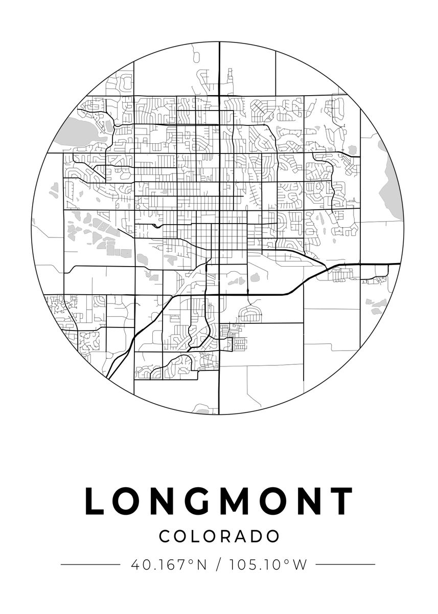 'Longmont Colorado' Poster by Conceptual Photography Displate