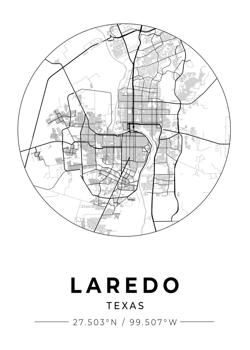 'Laredo Texas' Poster by Conceptual Photography Displate