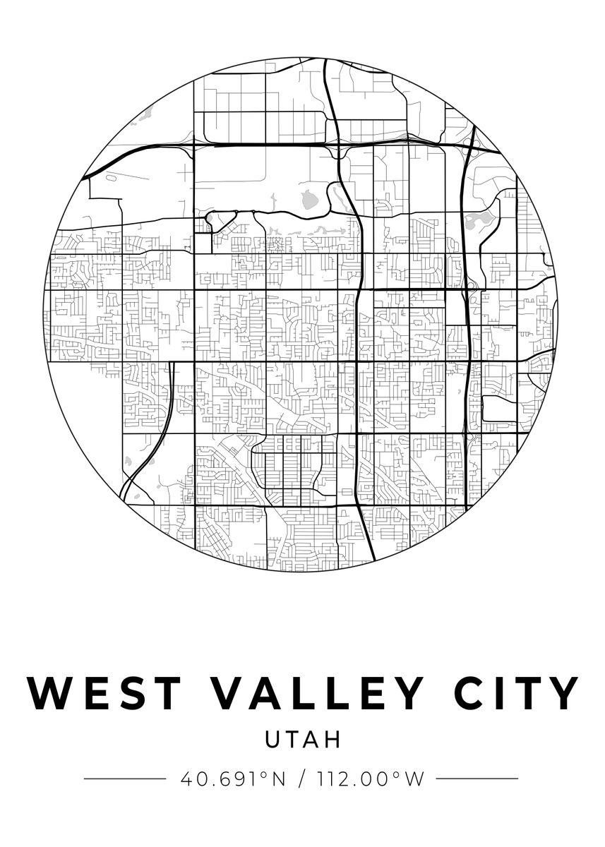'West Valley City Utah' Poster by Conceptual Photography Displate
