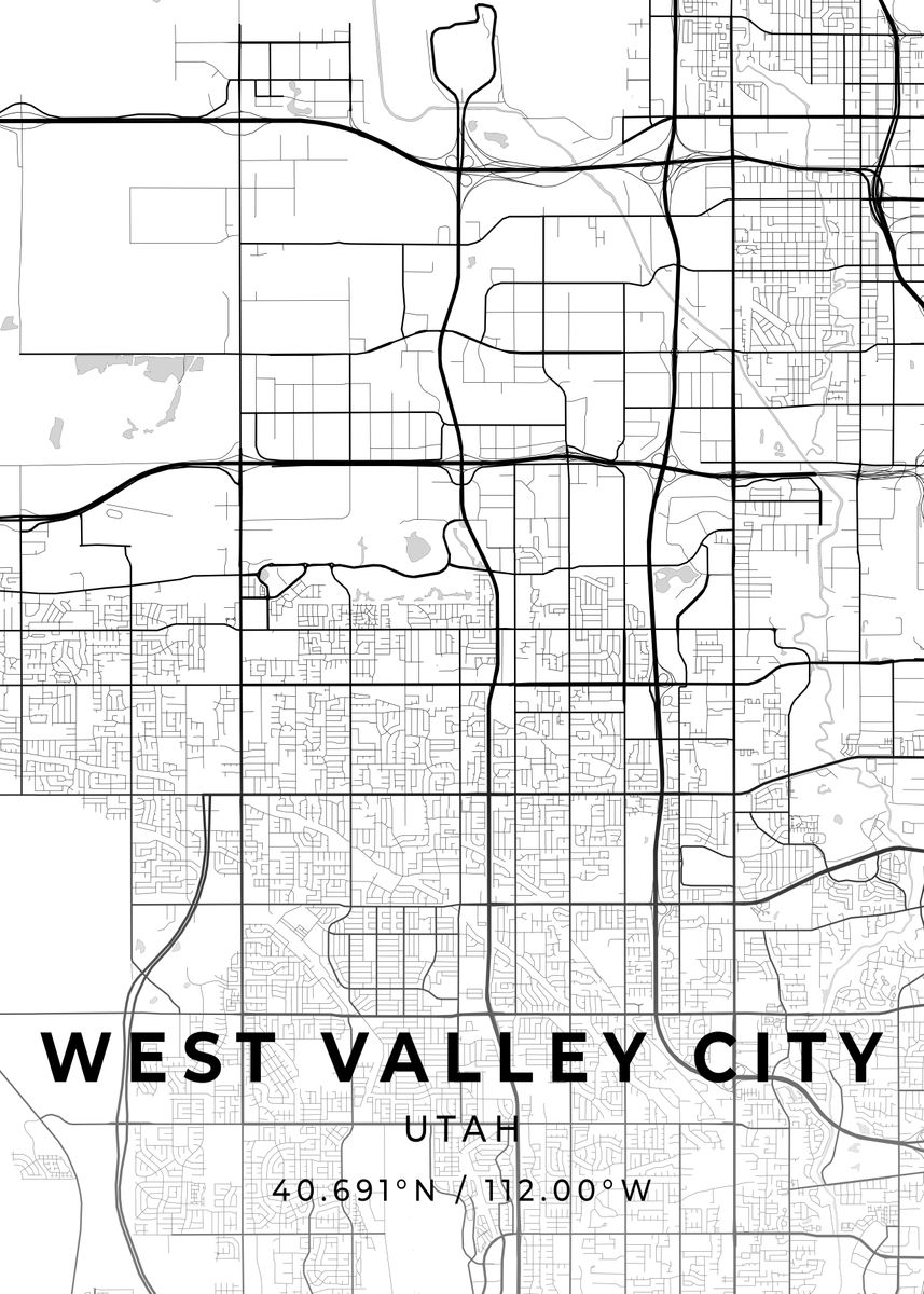 'West Valley City Utah' Poster by Conceptual Photography Displate
