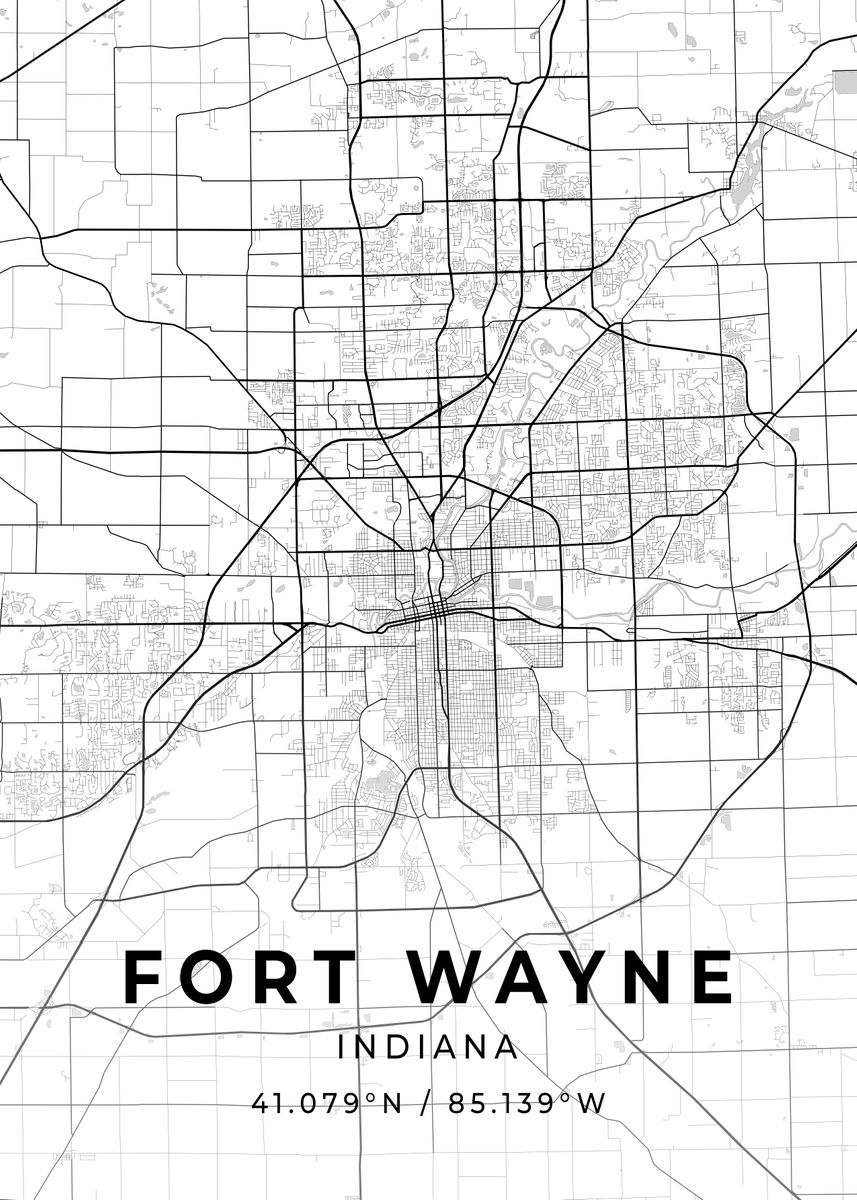 Fort Wayne Indiana Poster Picture Metal Print Paint By Conceptual   Bfaa8ed31f43ac1e874ac65e1a2595e9 D20f750ae51643a0ed6d384f7111d6c8 