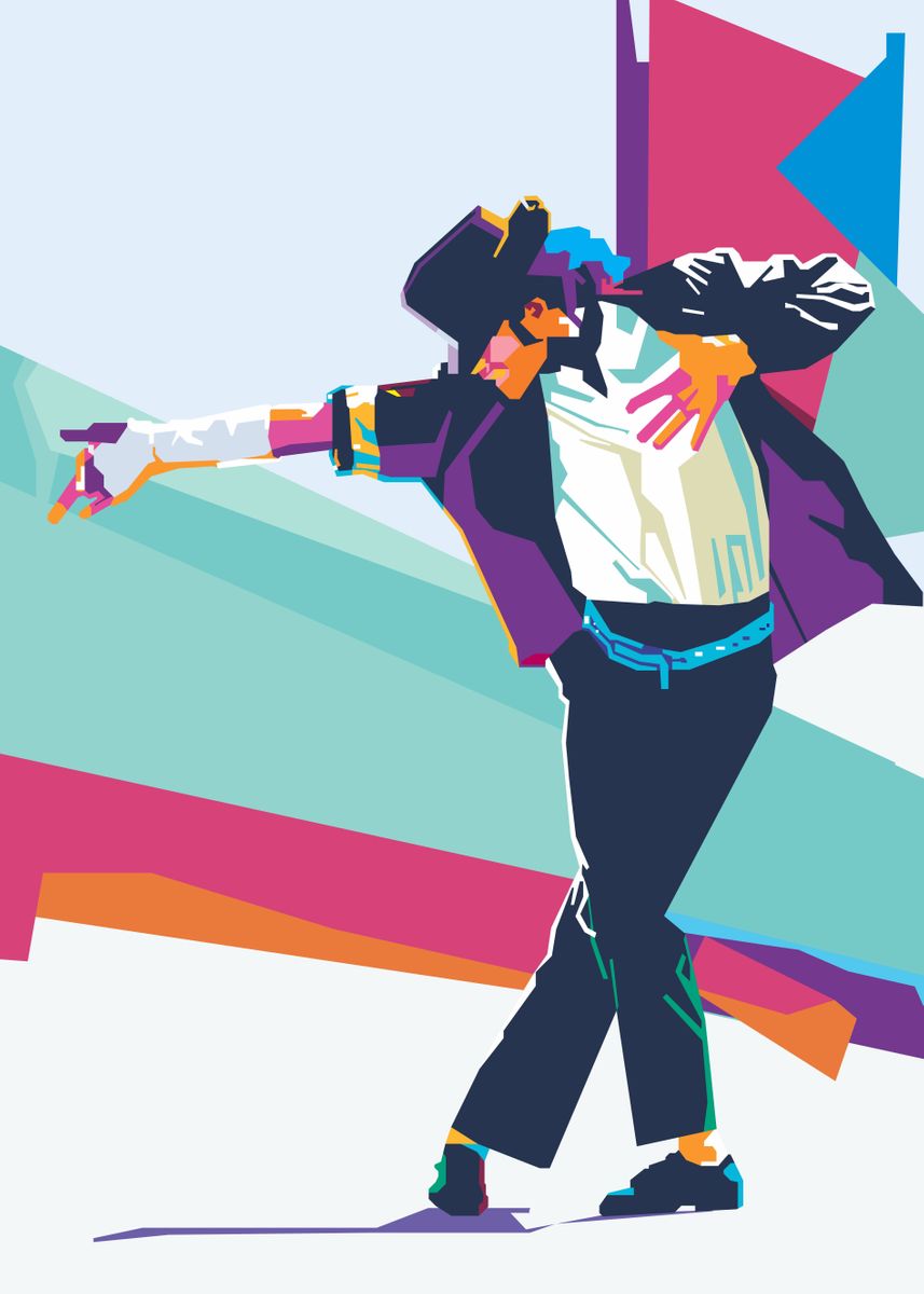 'Michael Jackson' Poster, picture, metal print, paint by Fajar Gunawan ...