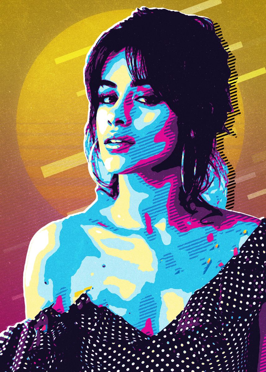 'camila Cabello' Poster, Picture, Metal Print, Paint By Alex Mann 