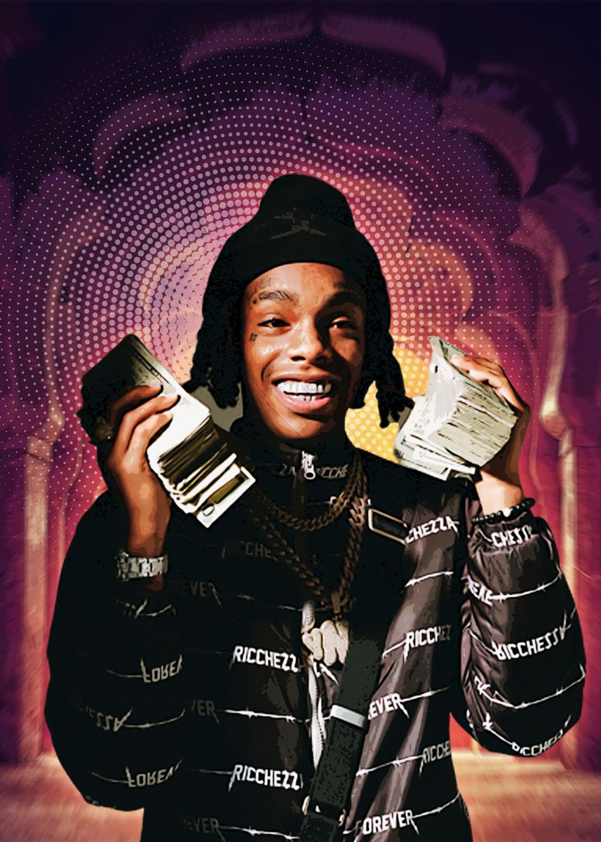 'YNW Melly' Poster by Morton Gray | Displate