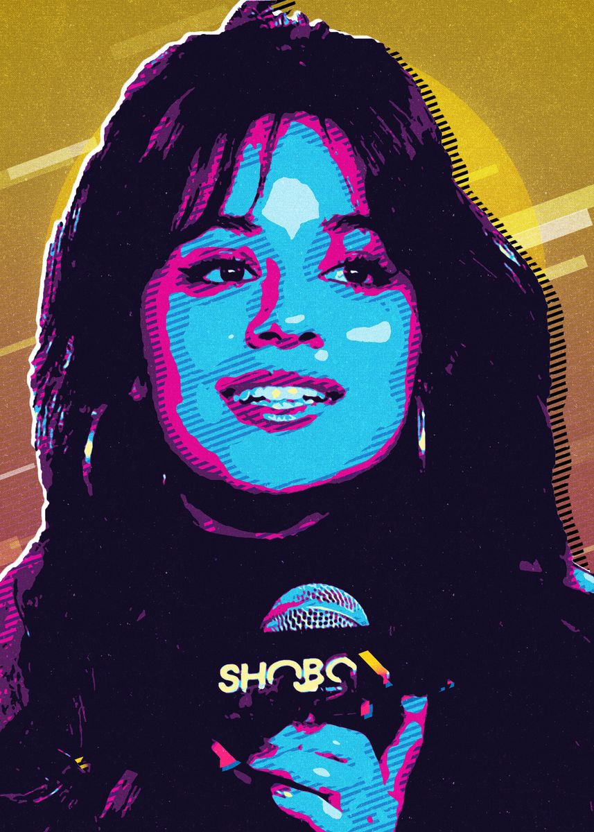 'Camila Cabello' Poster, picture, metal print, paint by Alex Mann ...
