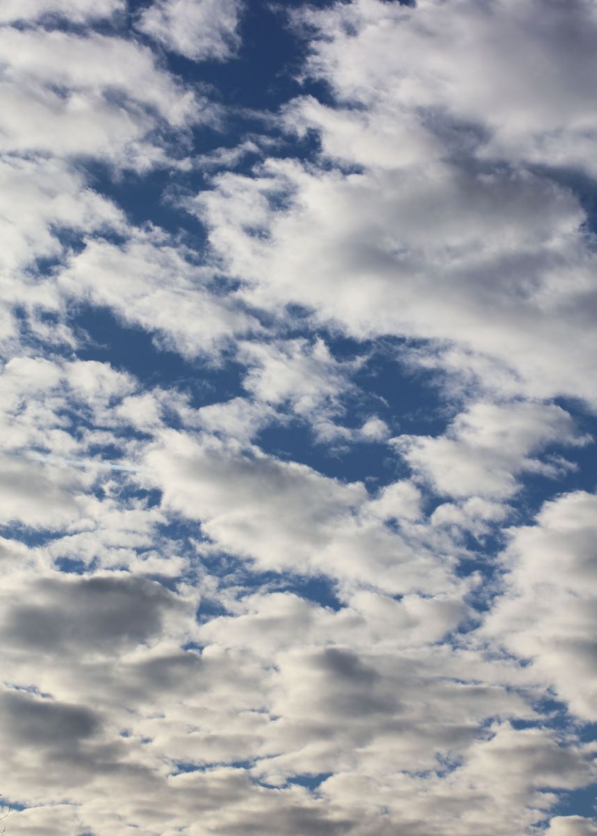 'sky And Clouds Background' Poster, Picture, Metal Print, Paint By 