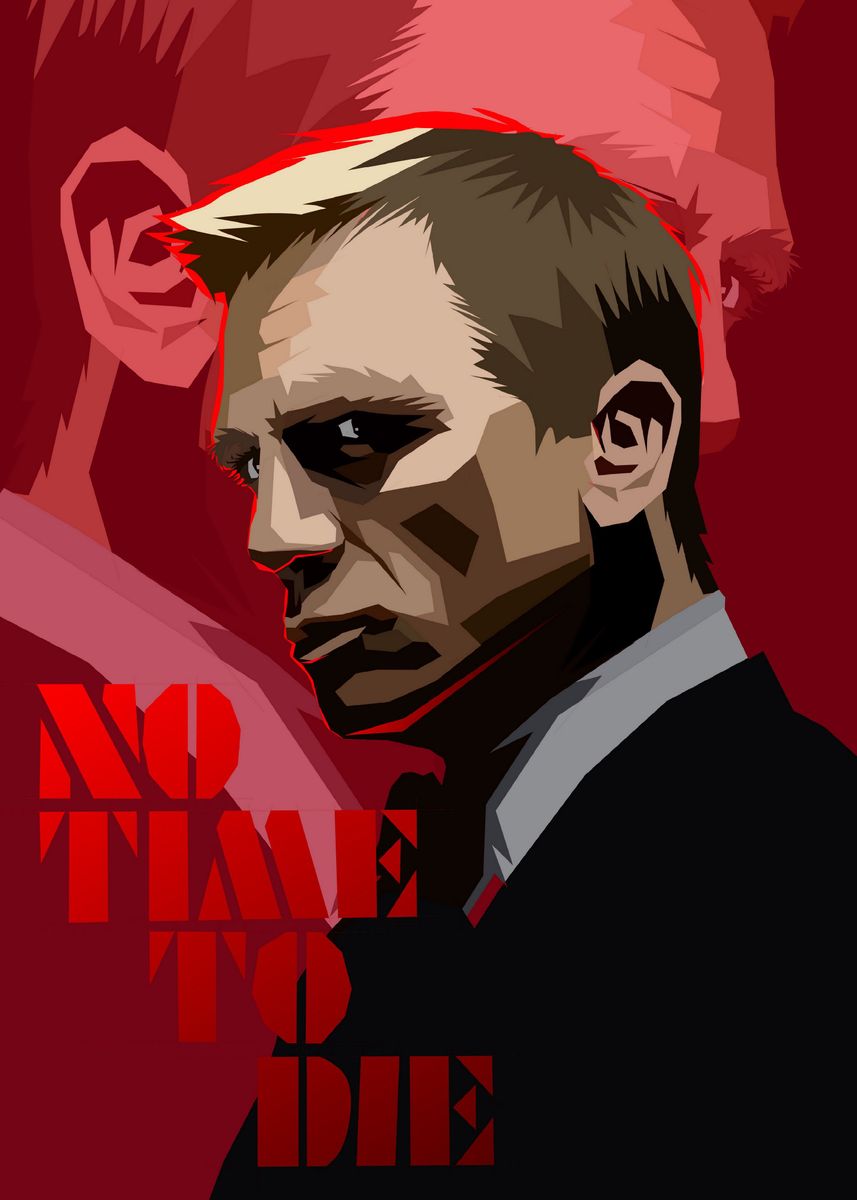'James Bond' Poster, picture, metal print, paint by Hafis | Displate