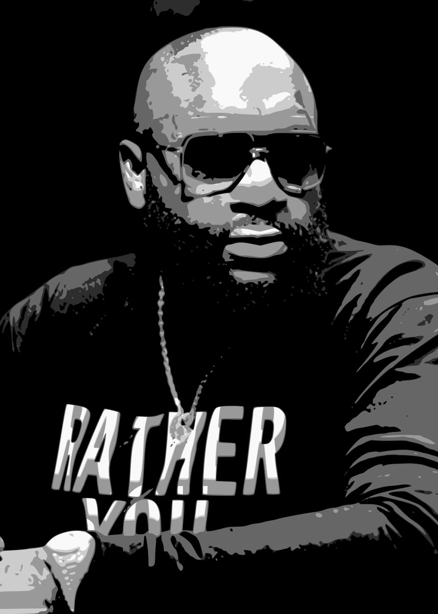 'Rick Ross' Poster by Josh B | Displate