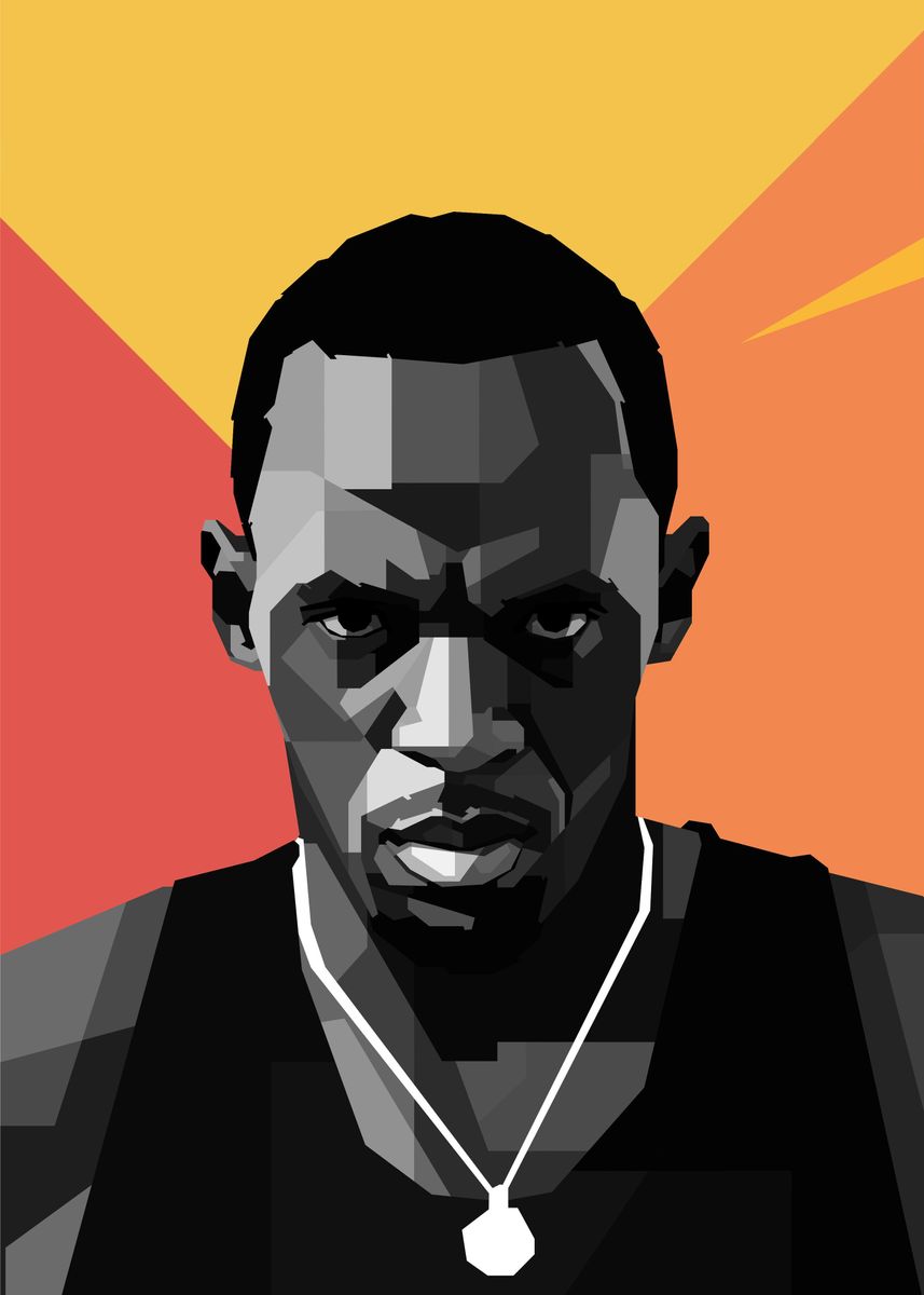 'Usain Bolt' Poster, picture, metal print, paint by Creative Shop ...