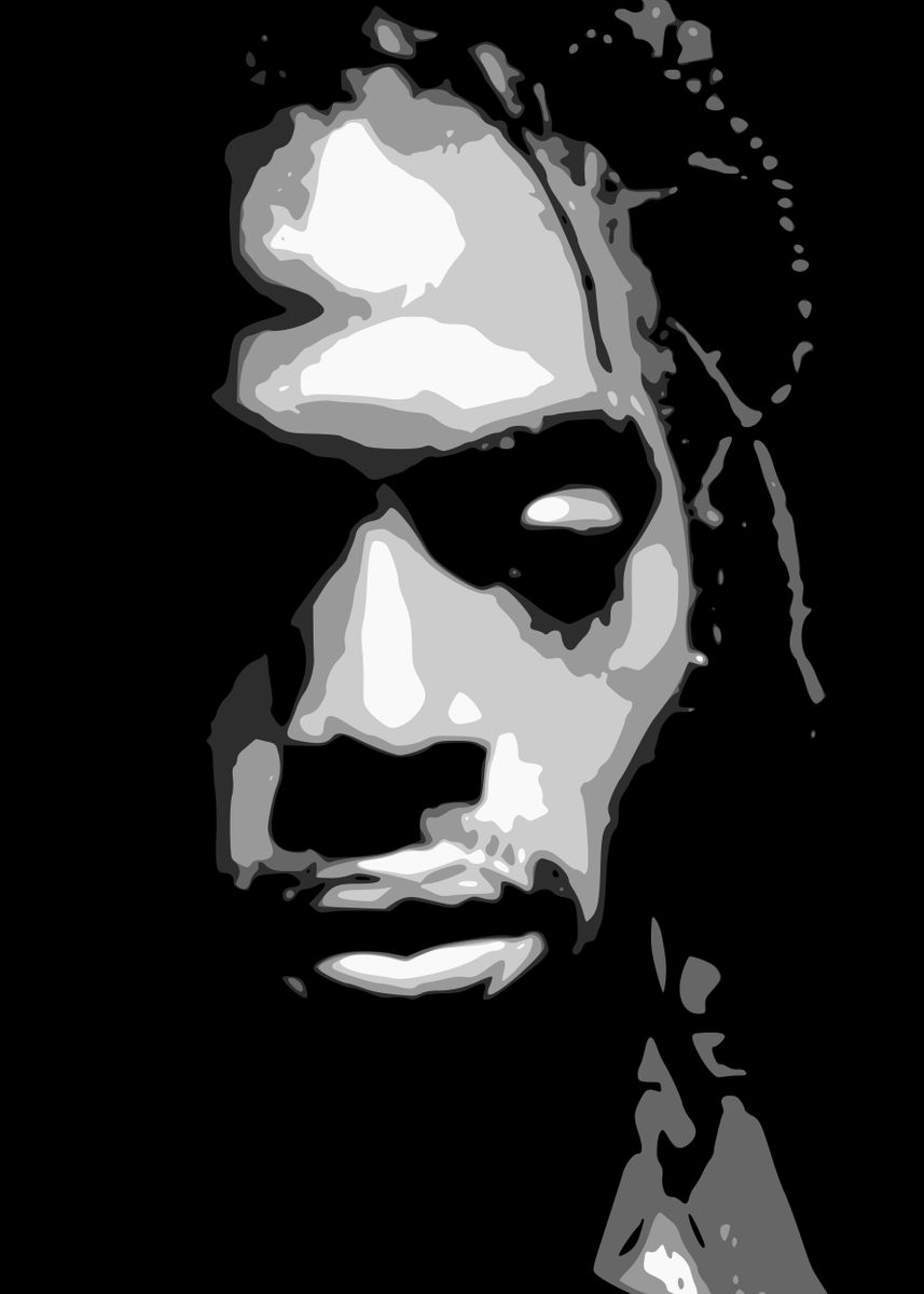 'Coolio' Poster, picture, metal print, paint by Josh B | Displate