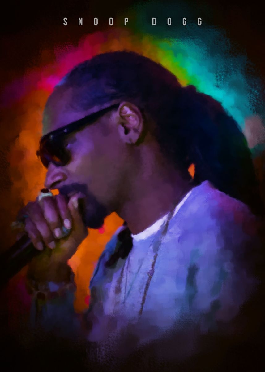 'Snoop Dogg' Poster By Benzon | Displate