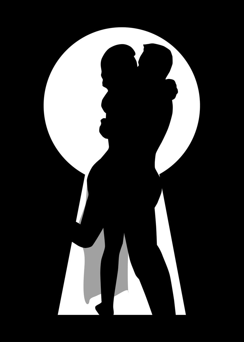 'Keyhole' Poster, picture, metal print, paint by HomeStead Digital ...