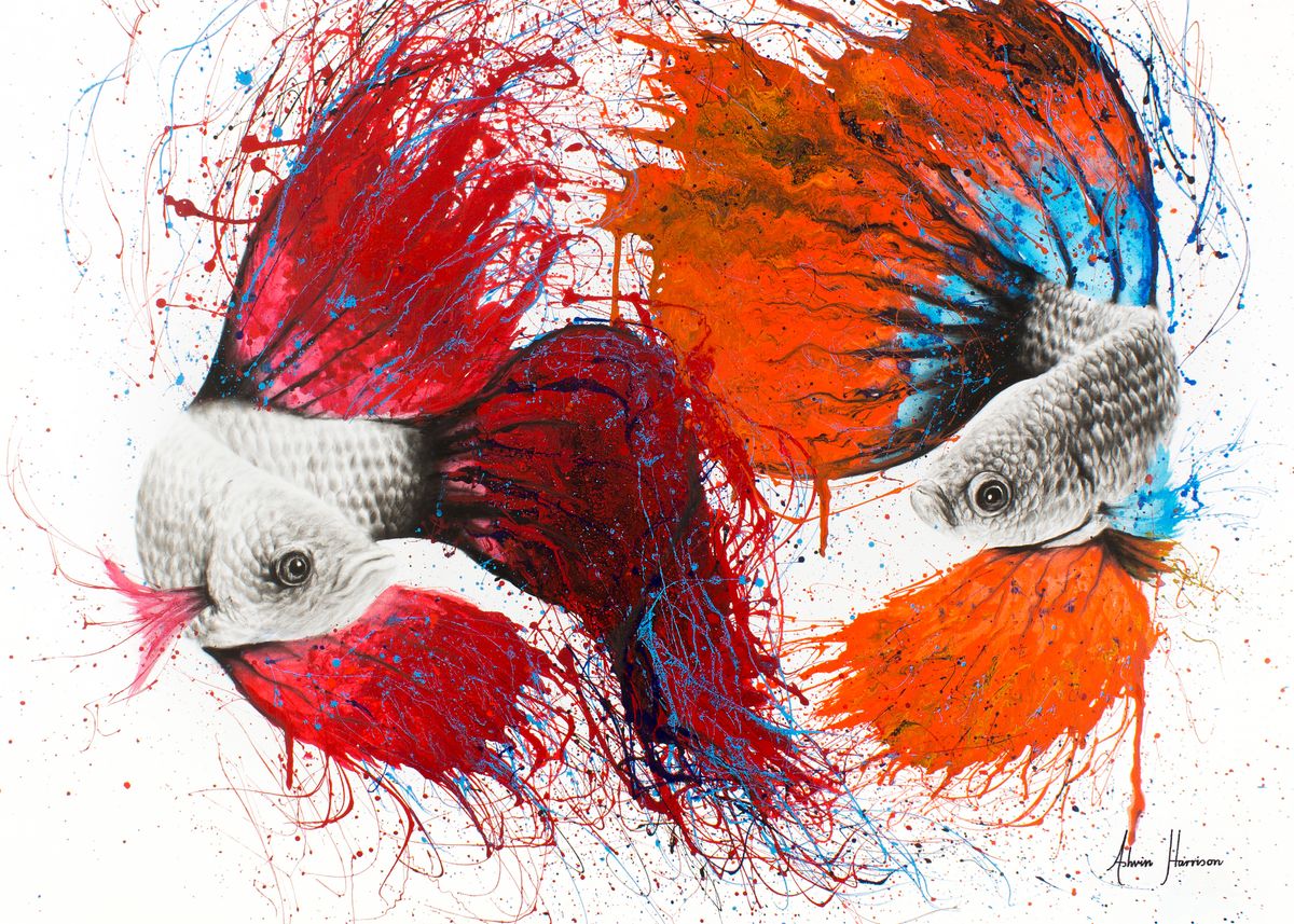 'Mexican Standoff' Poster by Ashvin Harrison Displate