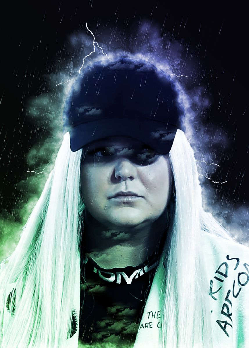 'Toni Watson' Poster, picture, metal print, paint by NiceAndBetter