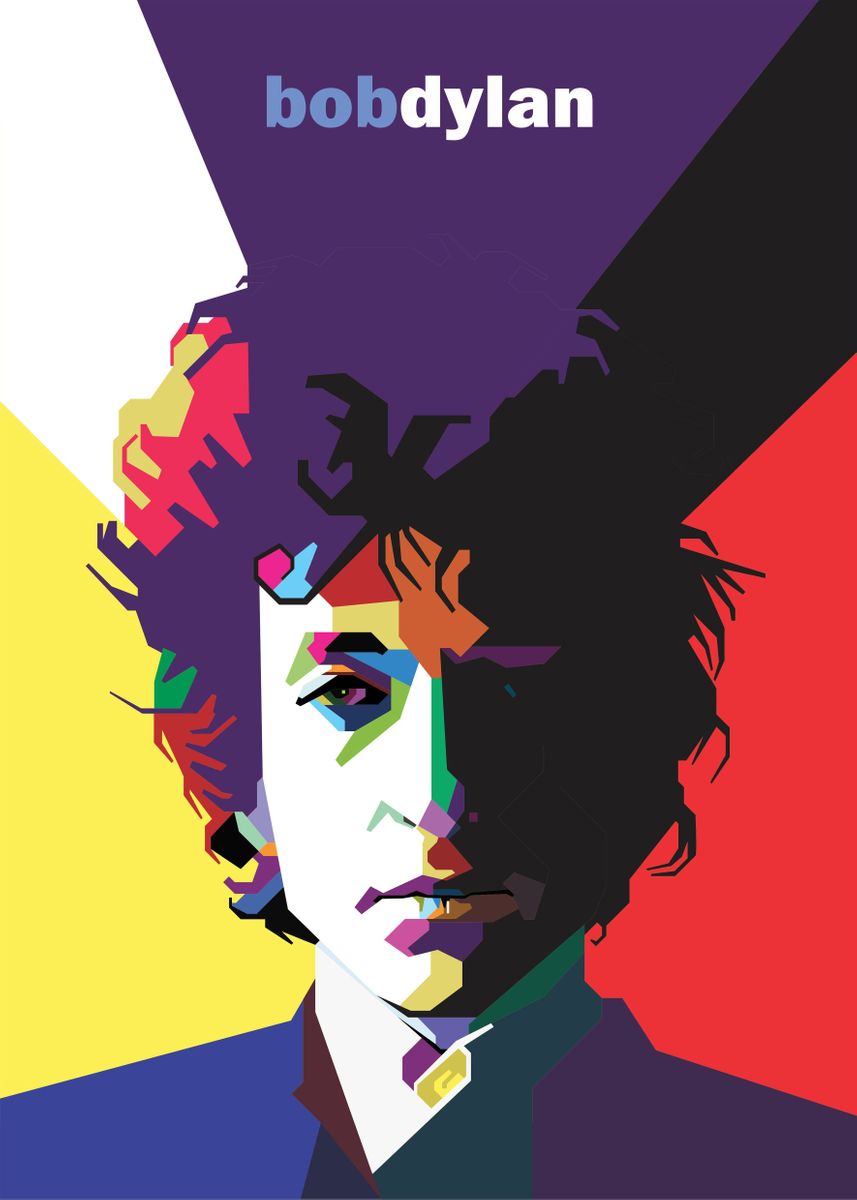 'Bob Dylan Country' Poster by MAMMIRI ART | Displate