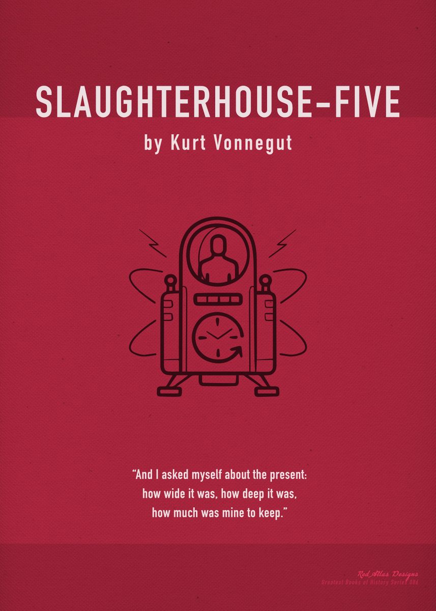 'Slaughterhouse Five Book' Poster, picture, metal print, paint by ...