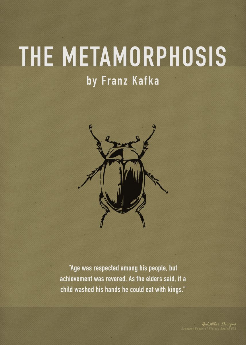 The Metamorphosis Book Art' Poster, picture, metal print, paint by Design  Turnpike