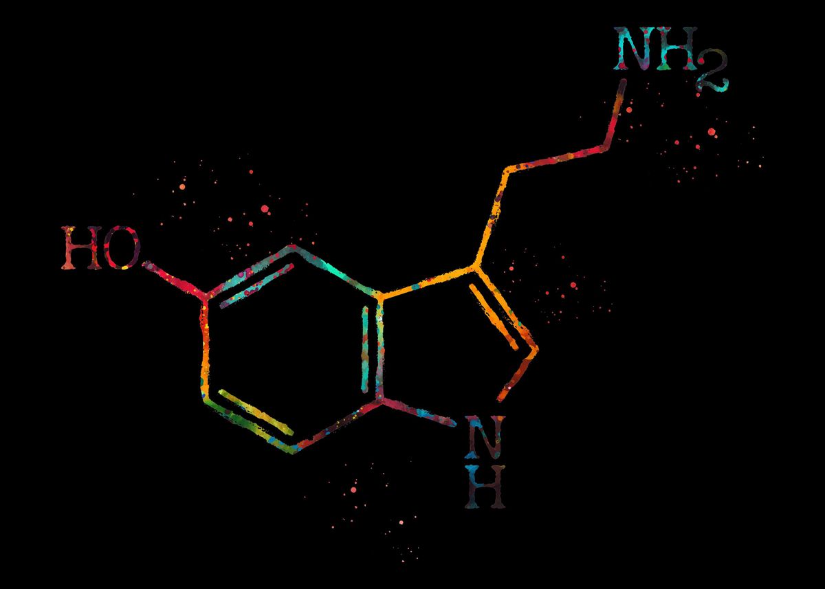 Серотонин. Серотонин молекула. Серотонин арт. Серотонин вектор. Серотонин логотип.