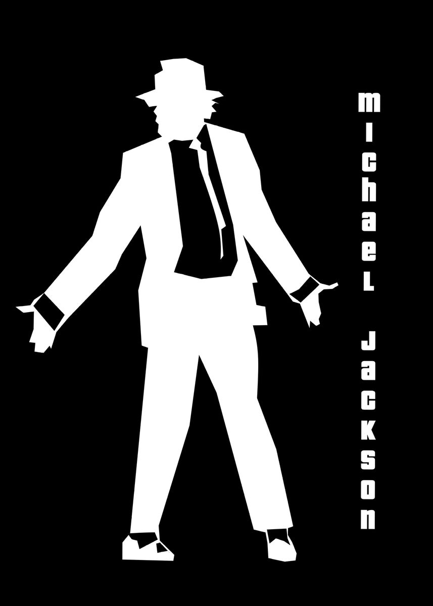 'michael jackson' Poster, picture, metal print, paint by Hafis | Displate
