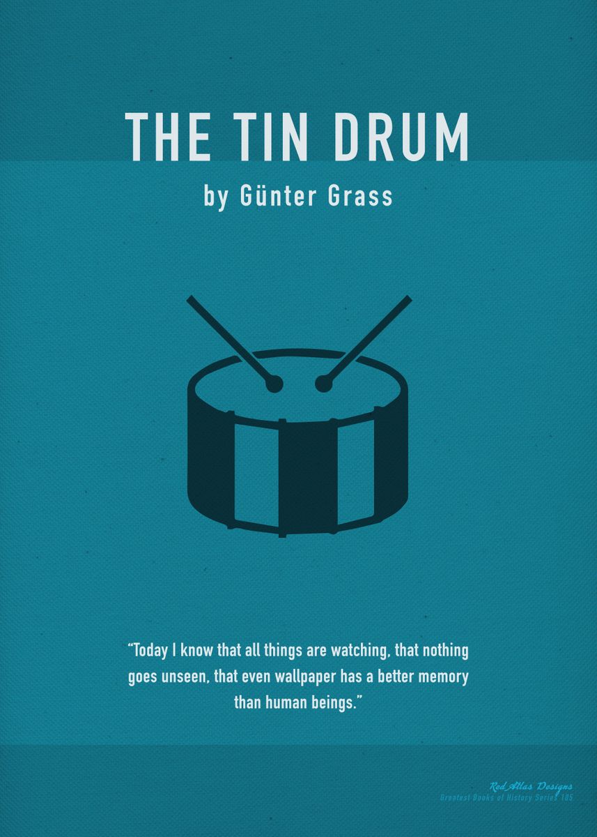 'The Tin Drum Book Art' Poster by Design Turnpike Displate