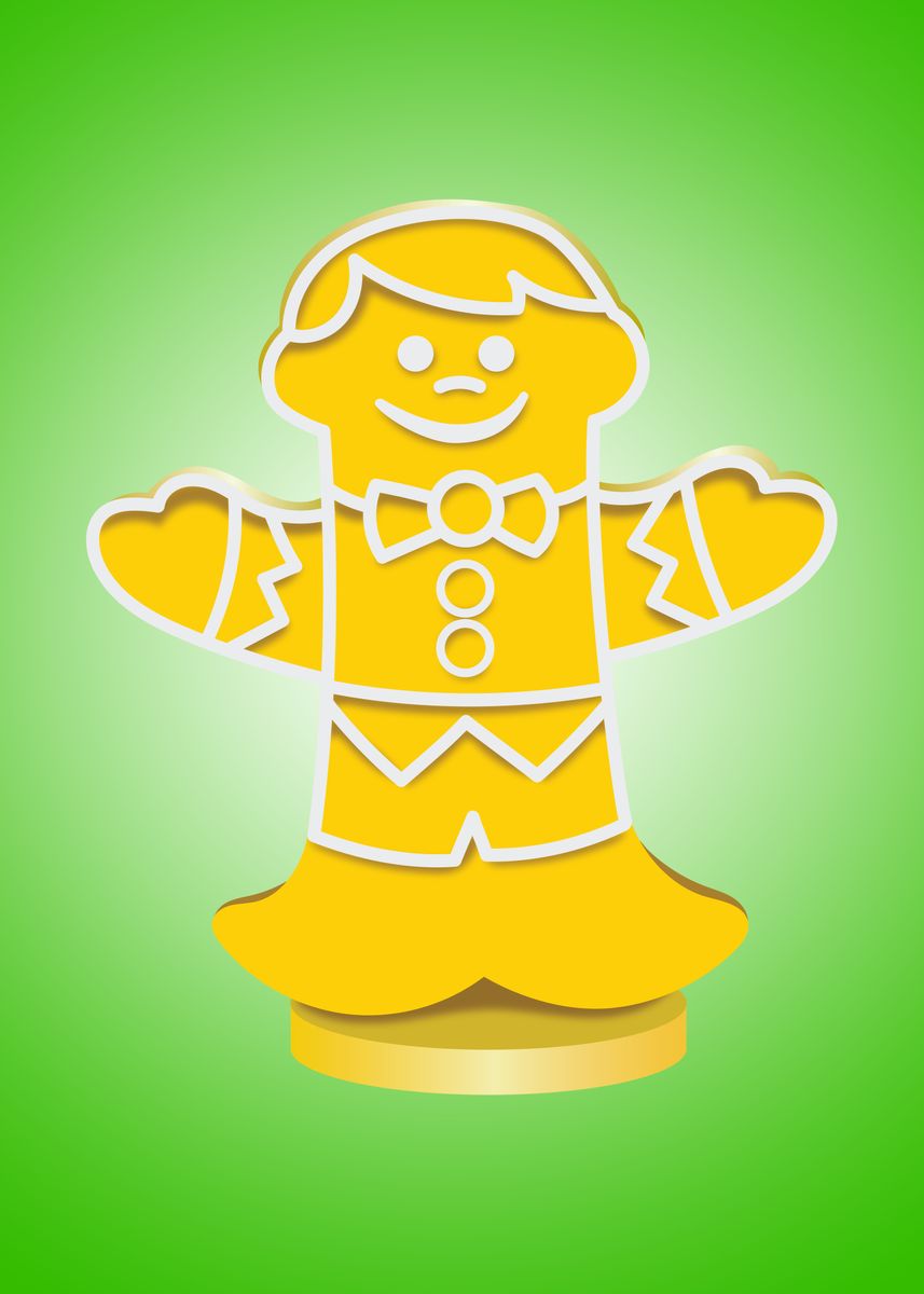 'Candyland Yellow' Poster by Displate