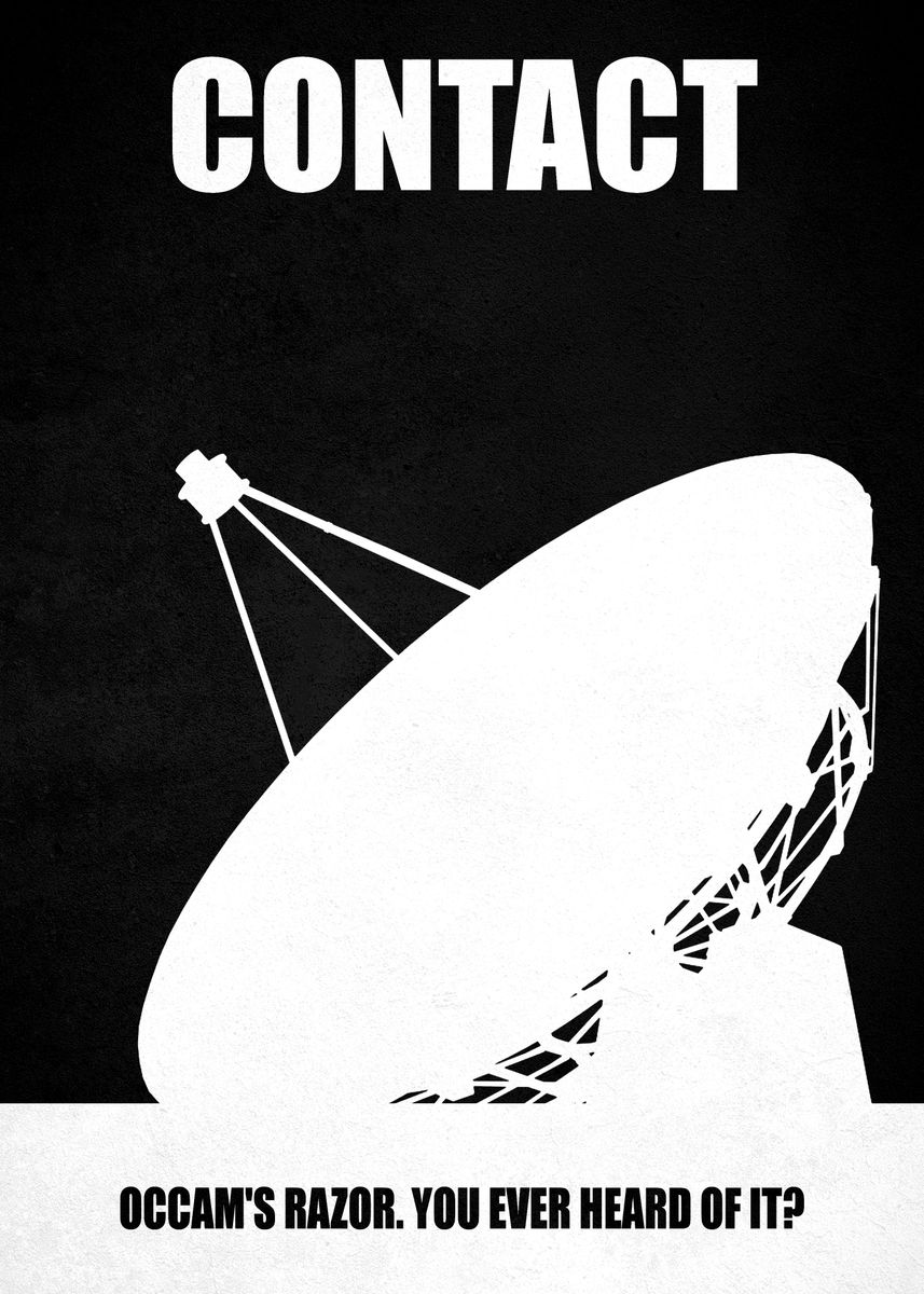 'Contact' Poster, picture, metal print, paint by Graphix Displate