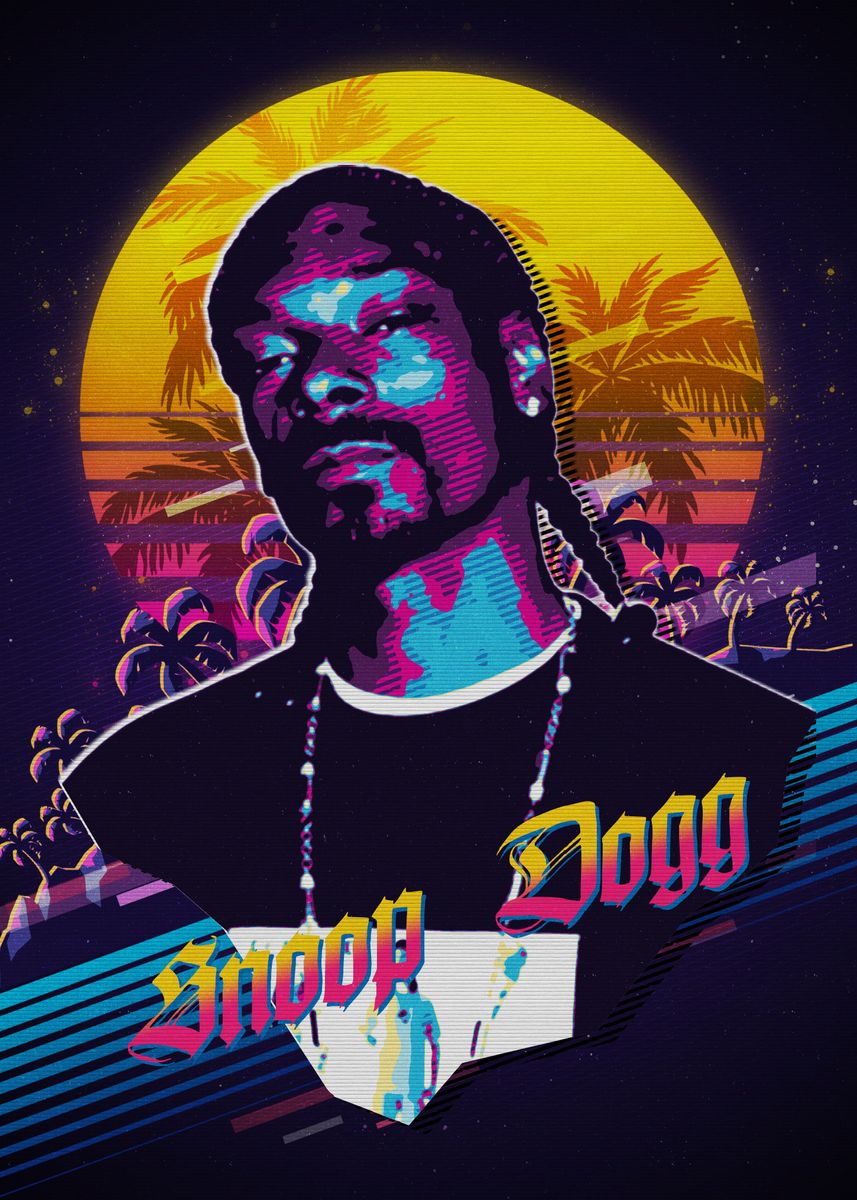 90s vintage poster「Snoop Dogg」-