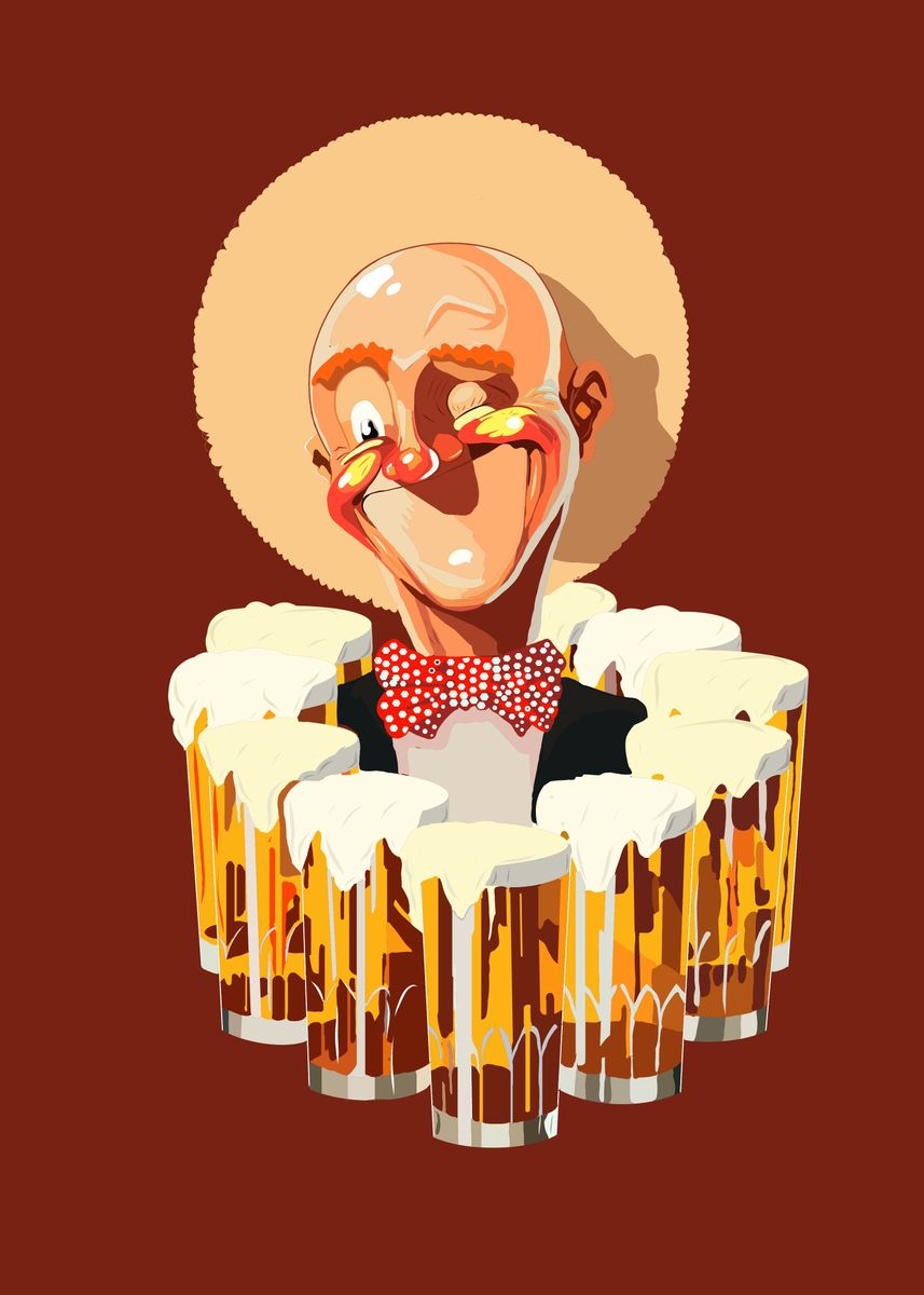 ‘Vintage poster bartender’ Poster by EZ Ezzy | Displate