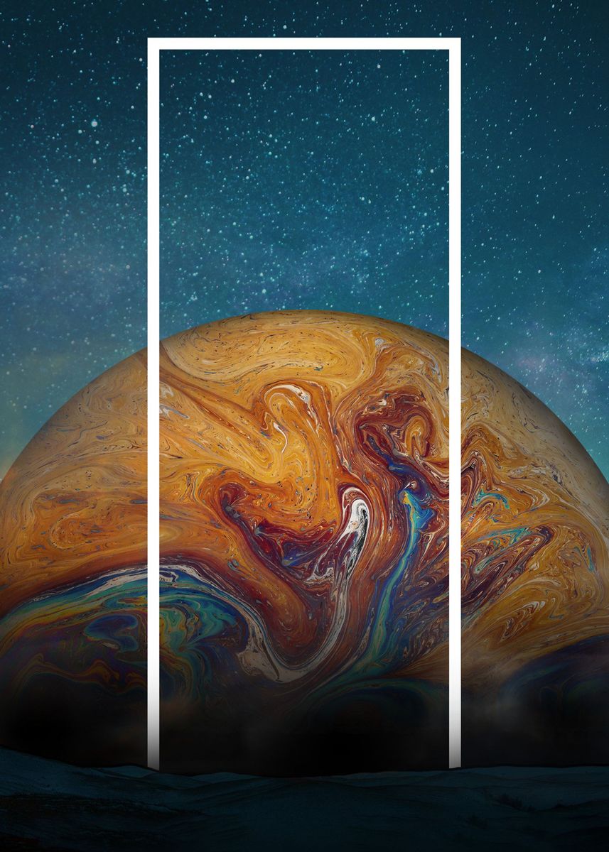 'Space' Poster by Augustin Renard | Displate