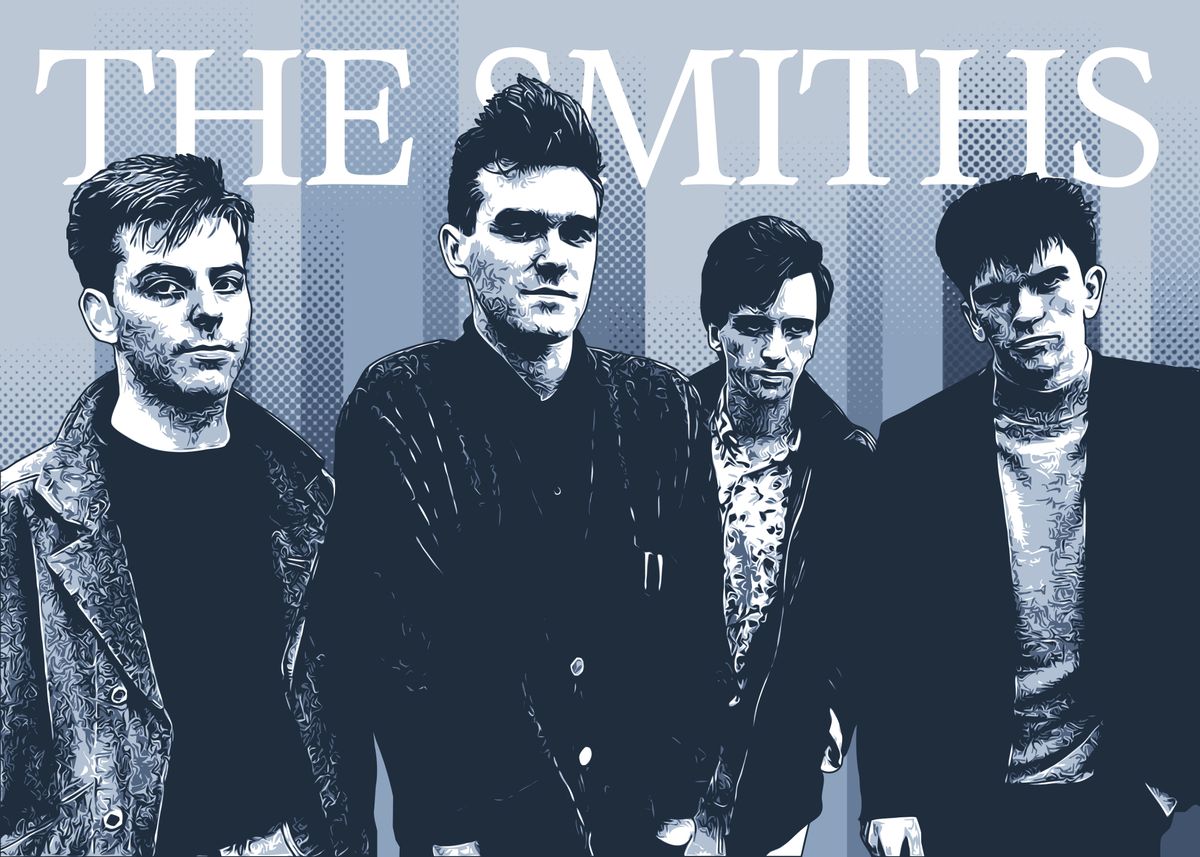 'The Smiths Painting Art' Poster by Rizky Irawan Displate