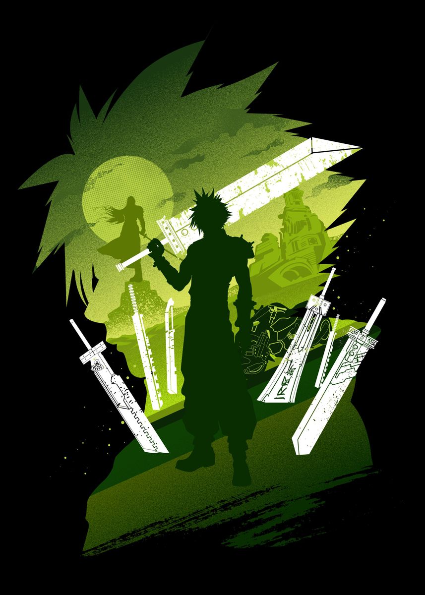 'Protagonist Cloud' Poster by Hyper Twenty | Displate