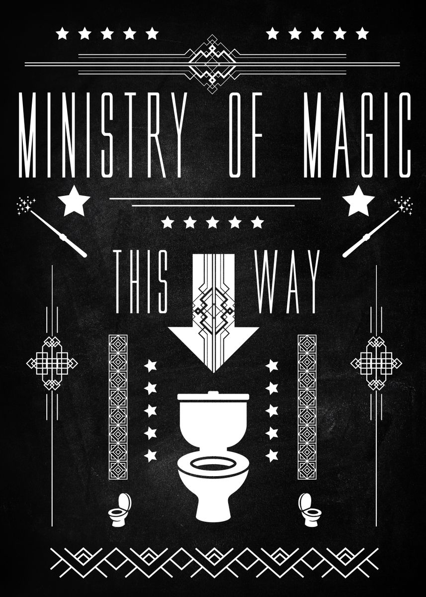 'Ministry Of Magic' Poster by Marmaduke Taylor | Displate